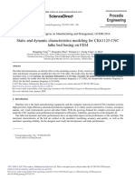 Static and Dynamic Characteristics Modeling For CK