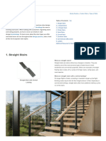 Types of Stairs - Advantages & Disadvantages