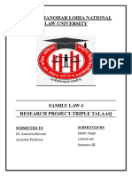 Family Law 1 Project