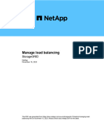 Manage Load Balancing