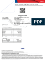 Bukti Pemesanan Penukaran Kas Keliling U2NBN1