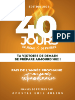 Livret TFMI 40 Jours de Jeûnes Et Prières (Numérique)
