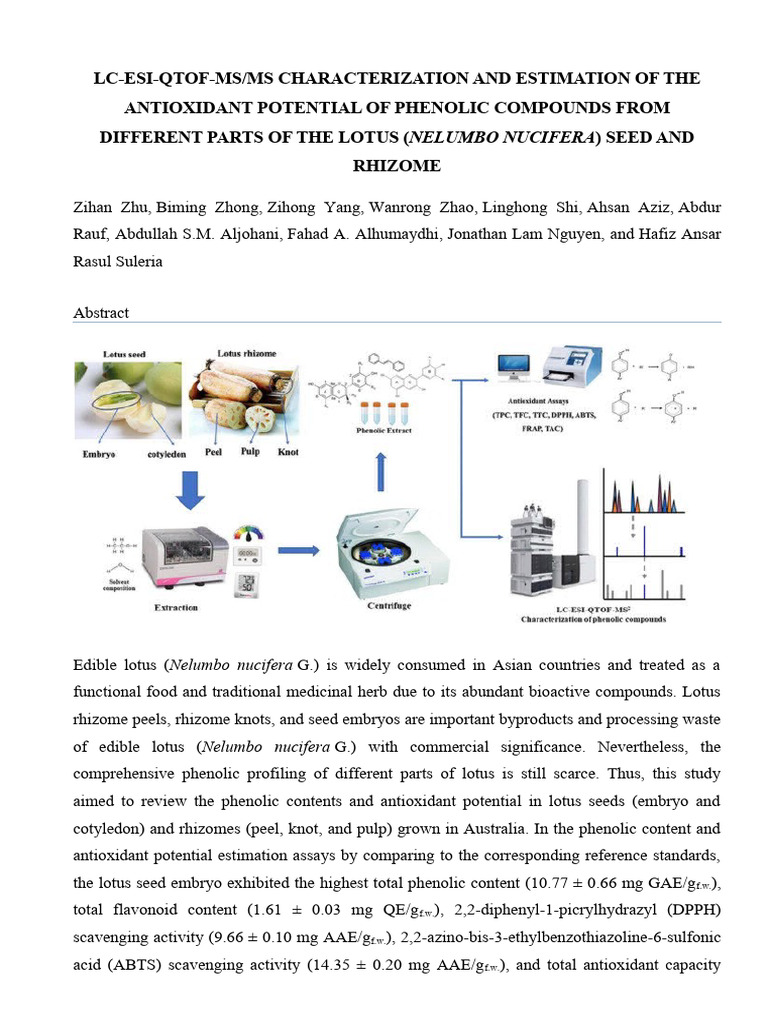 Curated visual reference: Picture Idea: Tâm Sen Characterization And Estimation Of The Antioxidant Potential