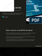 Introduction To HTML
