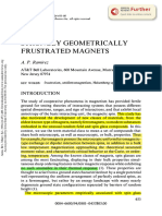 STRONGLY GEOMETRICALLY Frustrated Magnets