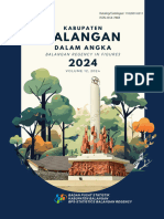 Kabupaten Balangan Dalam Angka 2024