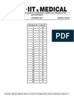 Ace of Pace ADV Answer Key