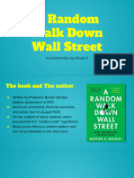 A Random Walk Down Wallstreet - A Commentary