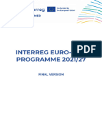 Interreg Euro-Med Programme 2021-2027