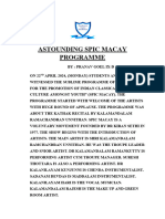 Kathakali Programme of Spic Macay