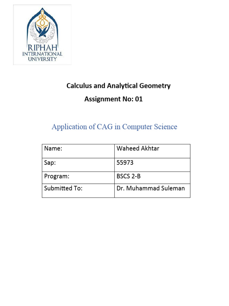 Calculus in Computer Science | PDF | Computer Aided Design | Machine ...