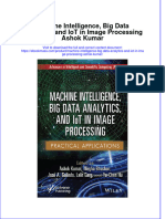 Machine Intelligence Big Data Analytics and Iot in Image Processing Ashok Kumar Download PDF Chapter