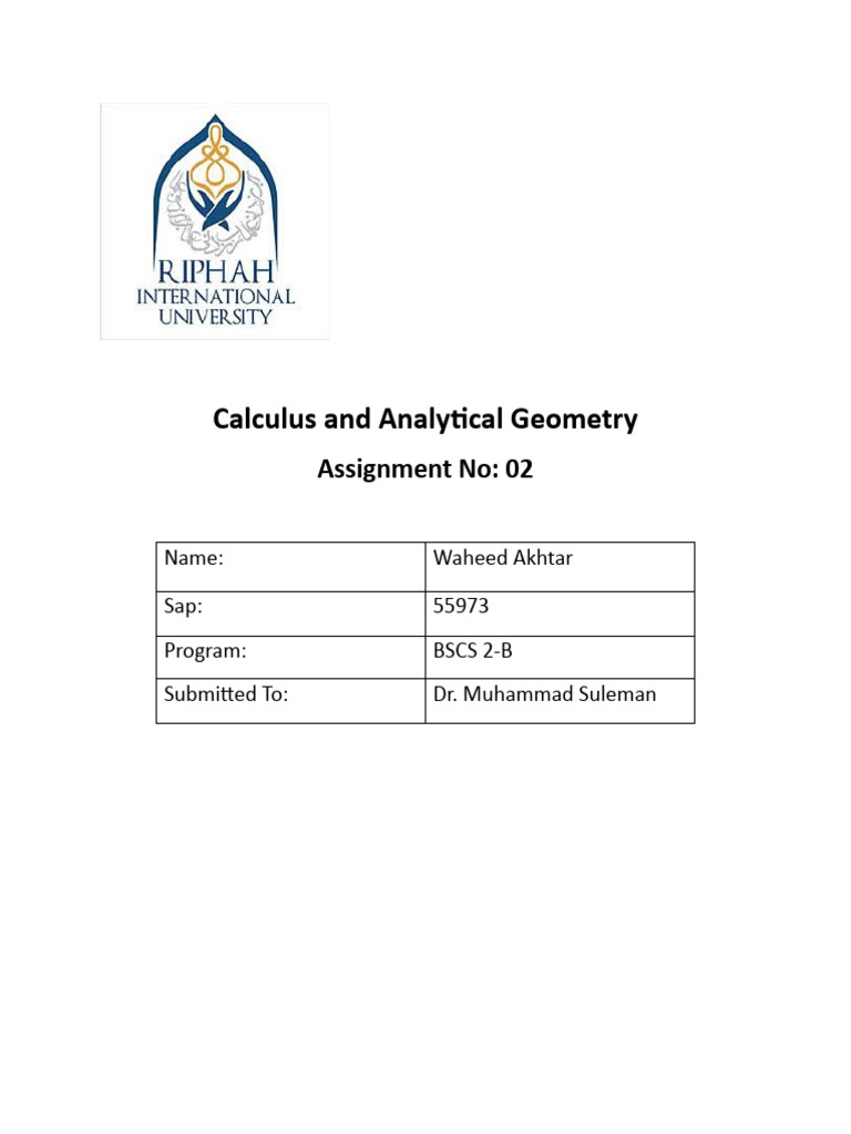 Calculus Applications in Software Engineering | PDF | Global ...