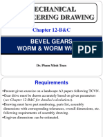 Chapter 12-B&C: Bevel Gears Worm & Worm Wheel