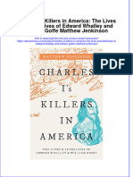 Charles Is Killers In America The Lives And Afterlives Of Edward Whalley And William Goffe Matthew Jenkinson full chapter