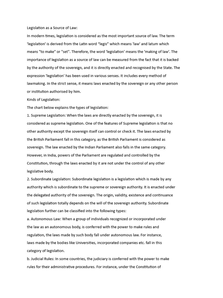 Understanding Legislation as Law | PDF | U.S. State | Constitution