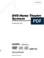 Home Theater - Sony - DAV-DZ830W