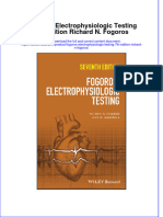 Fogoros Electrophysiologic Testing 7Th Edition Richard N Fogoros Full Chapter
