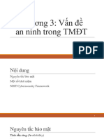 Chương 3 Vấn đề an ninh trong TMDT