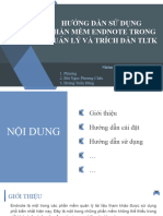 HD Su Dung Phan Mem Endnote