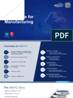 Salesforce For Manufacturing PPT by ABSYZ