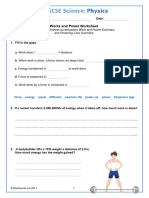 Work and Power Worksheet-1452167538