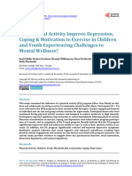 Can Physical Activity Improve Depression Coping Mo