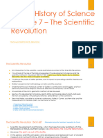 Lecture 7 The Scientific Revolution