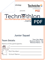 Junior Squad: Team Details