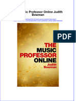 The Music Professor Online Judith Bowman  ebook full chapter