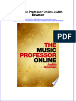 The Music Professor Online Judith Bowman 2 Ebook Full Chapter