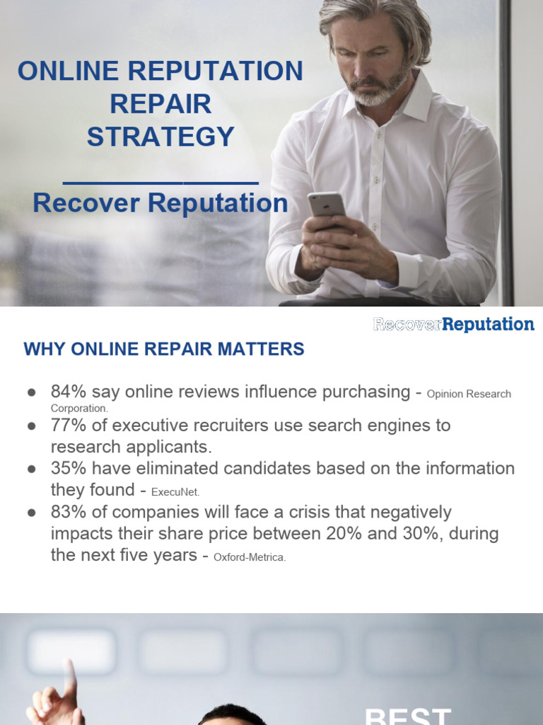 Image result for Online Reputation Repair Strategies | PDF | Reputation | Search Engine ...