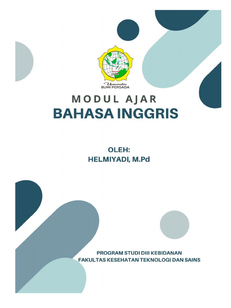 Modul Pembelajaran Bahasa Inggris Dasar | PDF | Language Arts & Discipline