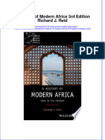 A History of Modern Africa 3Rd Edition Richard J Reid Full Chapter