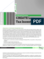 Module 01 CREATE Law Tax Incentives