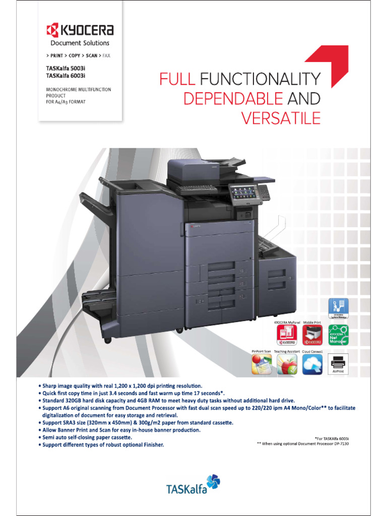 TASKalfa 5003i 6003i Printable | PDF