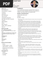 Suraj Srivastav Resume