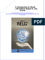 Relg 4 Introduction To World Religions 4Th Edition Robert E Van Voorst full download chapter