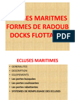 Chap 8 Resume Ecluses Maritimes Formes de Radoub