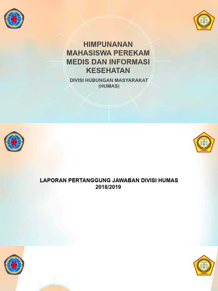 Laporan Pertanggungjawaban Divisi Humas | PDF