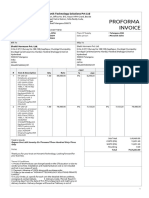 Proforma Invoice: Monamit Technology Solutions PVT LTD