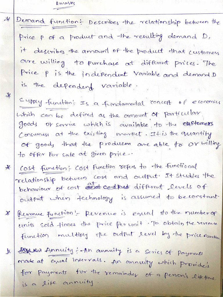 2 Marks 1 ST Unit | PDF