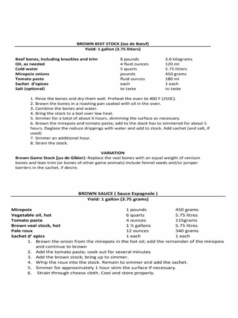 Recipe | PDF