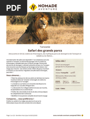 Tanzanie TZN51 | PDF