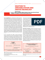 Introduction To Neuro Rehabilitation and Restorative Neurology (Article) Author Milan R Dimitrijevic