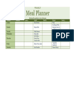 Weekly Meal Planner1