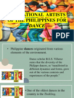 The National Artists of The Phil. For Dance m6 q3 1