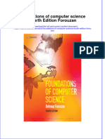 Foundations of Computer Science Fourth Edition Forouzan Full Chapter
