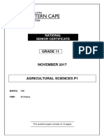 Grade 11: National Senior Certificate