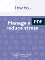 How to Manage and Reduce Stress